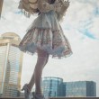 木花琳琳是勇者jiojio的高清照片中,勇气与美丽并存